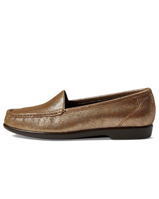 SAS Black Simplify Comfort Loafer Shoes 12 W