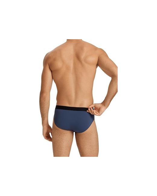 Hanro Blue Micro Touch Brief for men