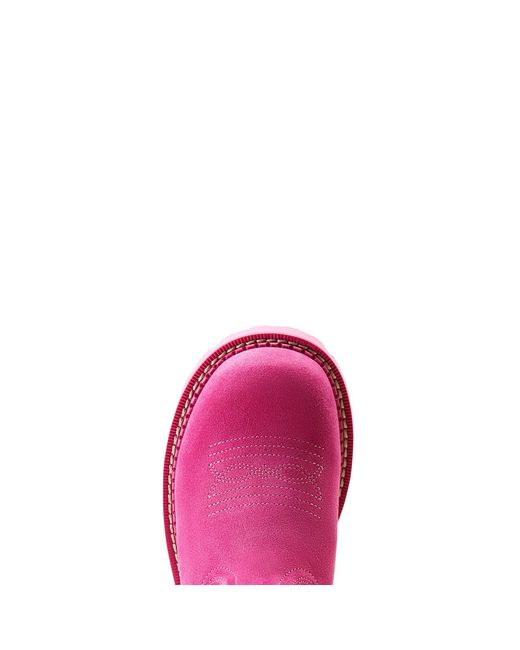Ariat Pink Fatbaby Western Boots