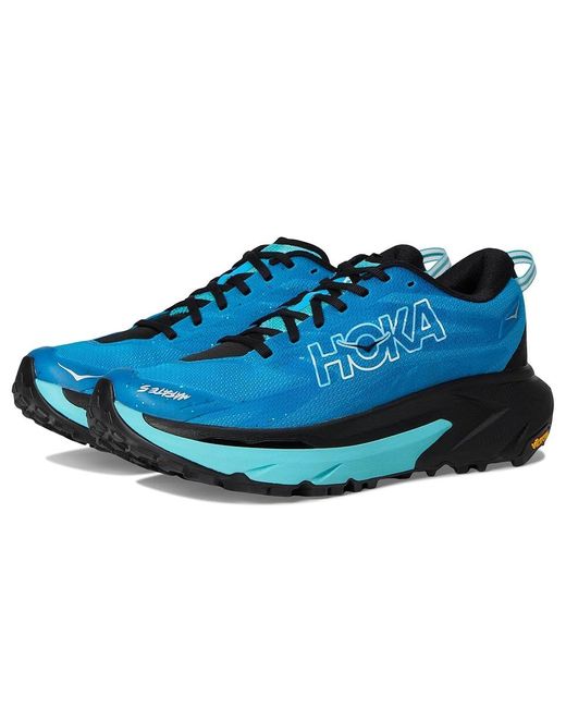 Hoka One One Blue Mafate 5 Running Shoes Skyward/ 10 D for men