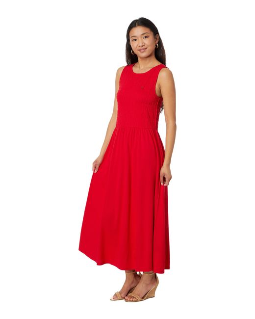 Tommy Hilfiger Red J3ld0699 Casual Dress