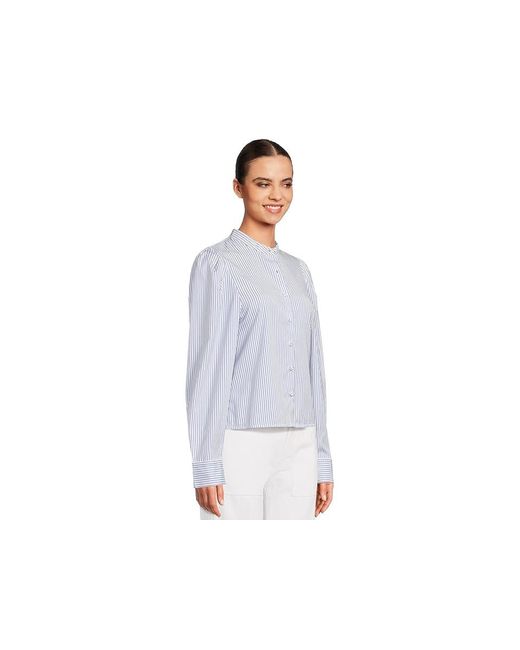 Madewell White Paulina Top Clothing Xs 00-0) Cotton