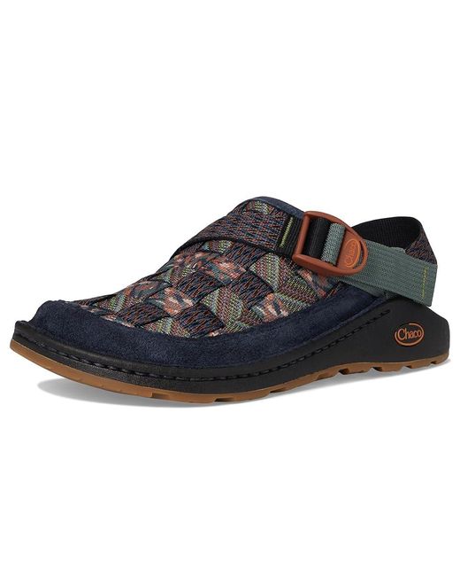 Chaco Blue Canyon Woven Clog Lace-Up Boots 8 D for men