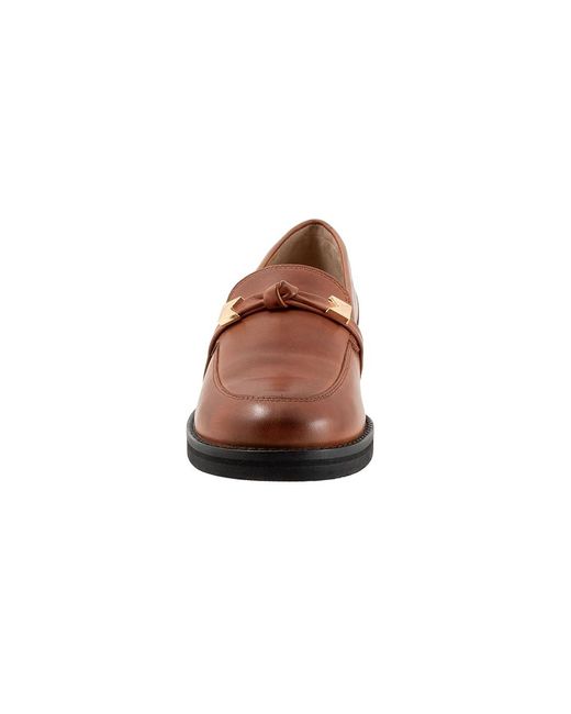 Trotters Brown Femi Flat Shoes 10 M (B) Polyester/Rubber