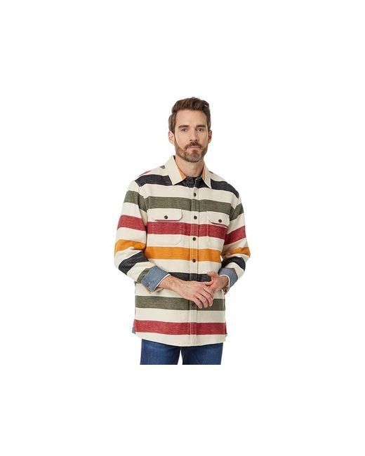 Pendleton Black Driftwood Shirt Jacket, Cotton for men