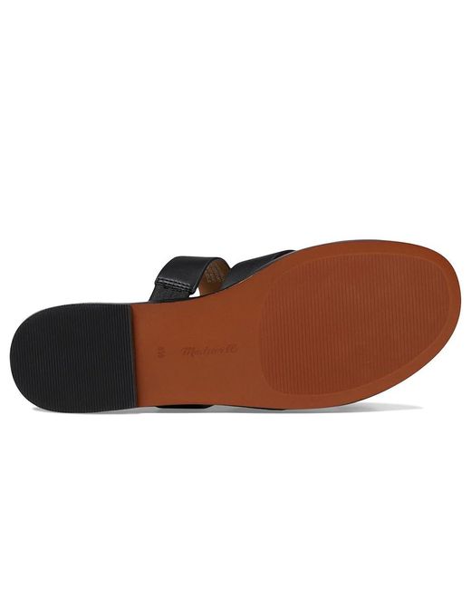 Madewell Black Trace X Band Sandals (True) Sandals