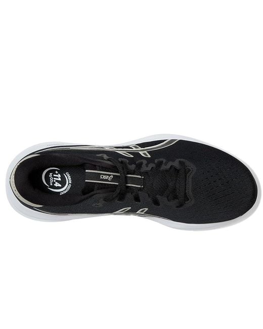 Asics Black Gel-Excite 11 Shoes/Meteor 14 D for men