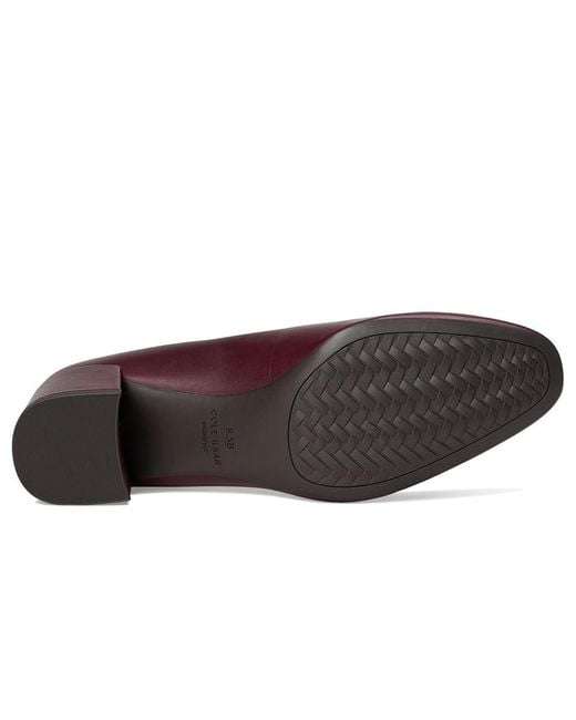 Cole Haan Brown Go-To Shayla Block Heel Pump High Heels 8 B