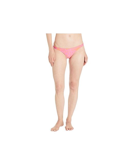 LSPACE Black Camacho Bottoms Swimwear, Spandex/Nylon