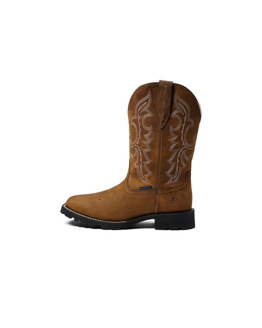 Ariat Brown Unbridled Rancher Waterproof Western Boot (Oily Distressed) Shoes