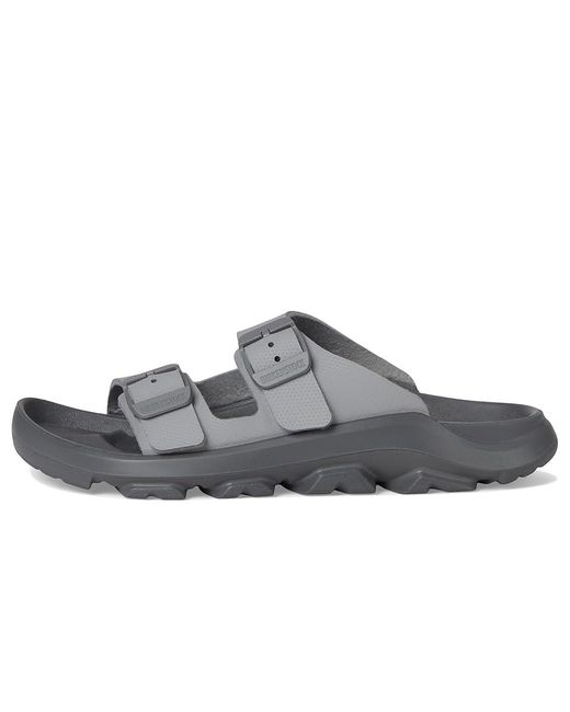 Birkenstock Gray Mogami Terra Slide Sandals, Synthetic