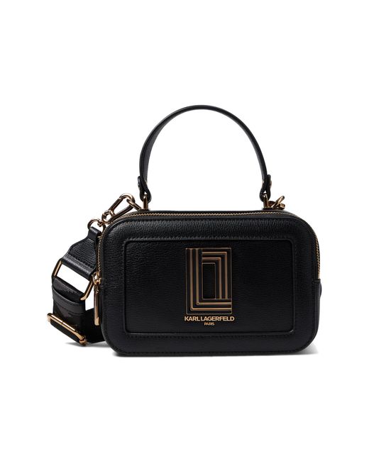 Karl Lagerfeld Simone Crossbody in Black Lyst