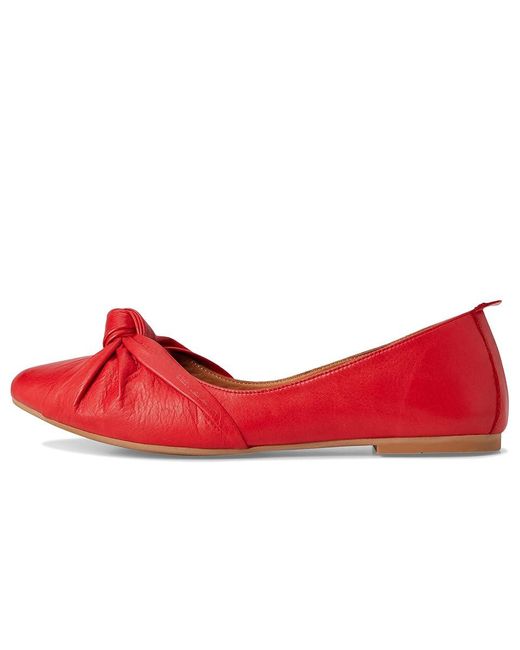 Miz Mooz Red Goldy Shoes Eu 38 (Us 7.5-8) B