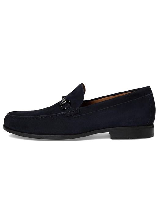 Johnston & Murphy Blue Harrison Bit Lace-Up Boots 8.5 M (D) Leather for men
