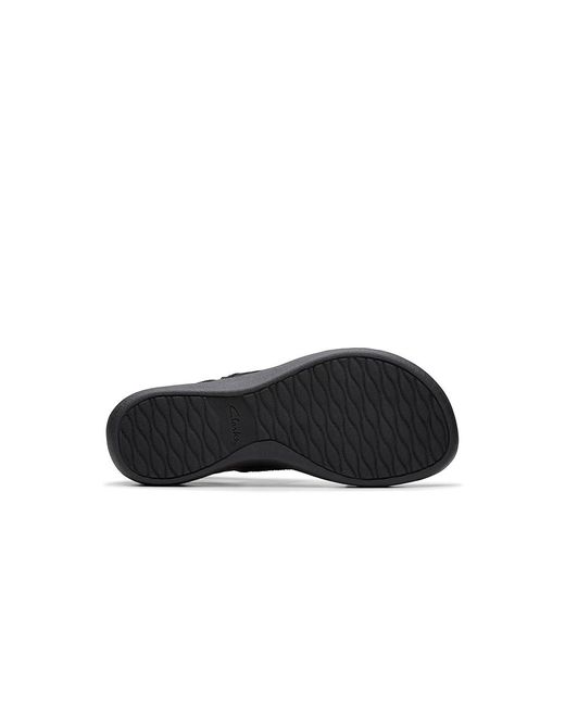 Clarks Black Arla Stroll Sandals 6.5 B