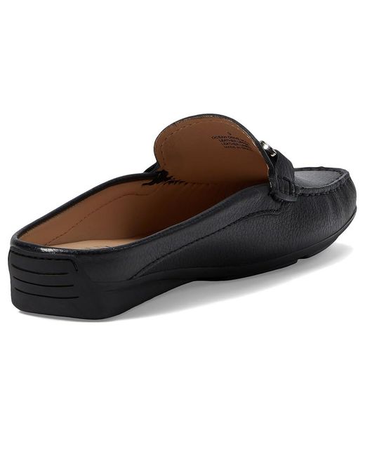 Marc Joseph New York Black Ocean Drive Mule Shoes, Nappa