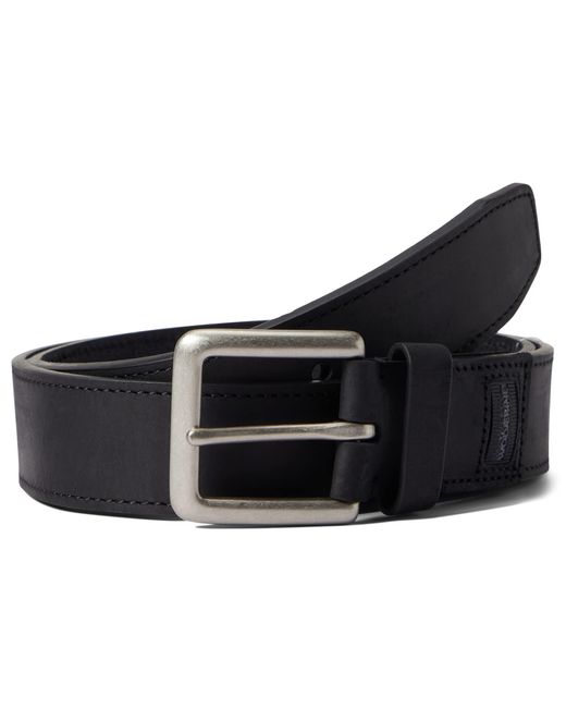 Wolverine Leather Rugged Patch Belt in Black | Lyst