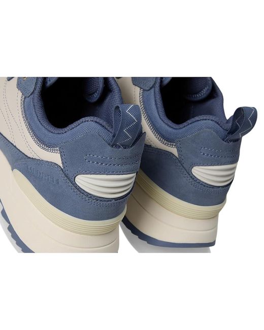 Merrell Blue Alpine 83 Sneaker Recraft Mxd Lace-Up Boots, Leather/Suede for men
