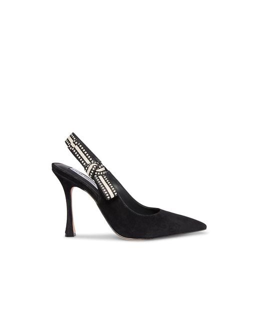 Steve Madden Black Bri High Heels, Textile
