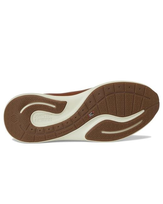Johnston & Murphy Brown Xc Declan U-Throat Shoes 11.5 M (D) Leather for men