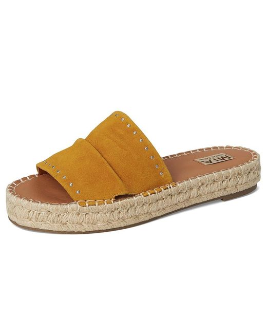 MIA Multicolor Mle-Dahya Wedge Shoes, Suede