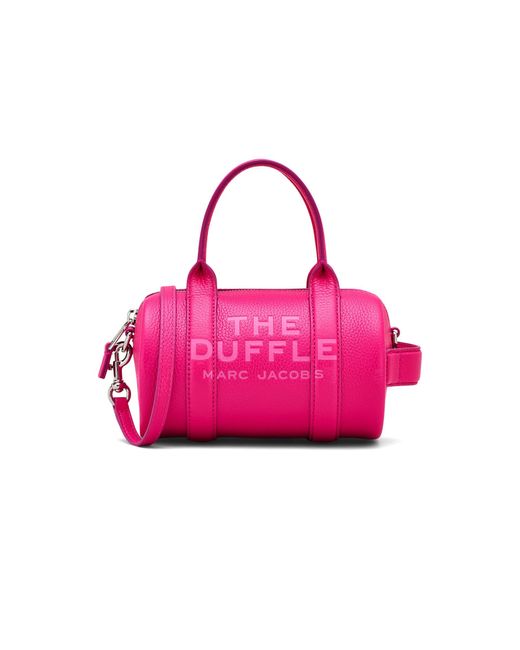 Marc Jacobs Pink The Leather Mini Duffle Bag