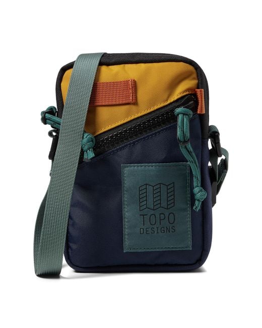 Topo Blue Mini Shoulder Bag