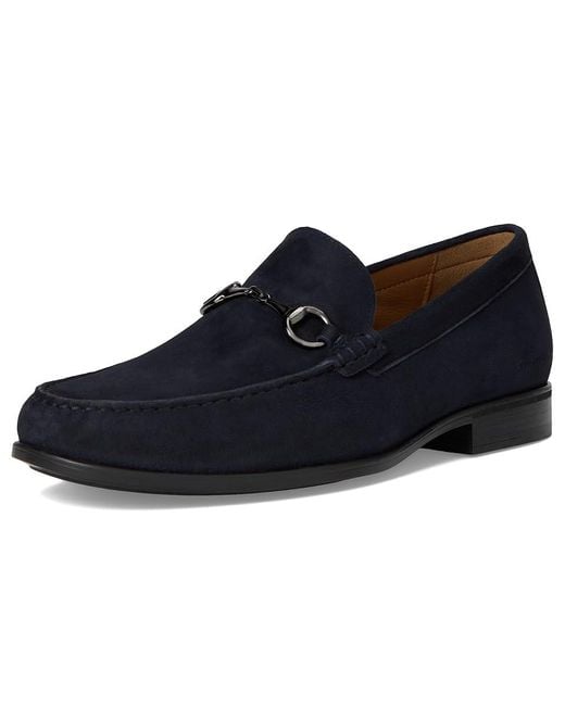 Johnston & Murphy Blue Harrison Bit Lace-Up Boots 8.5 M (D) Leather for men