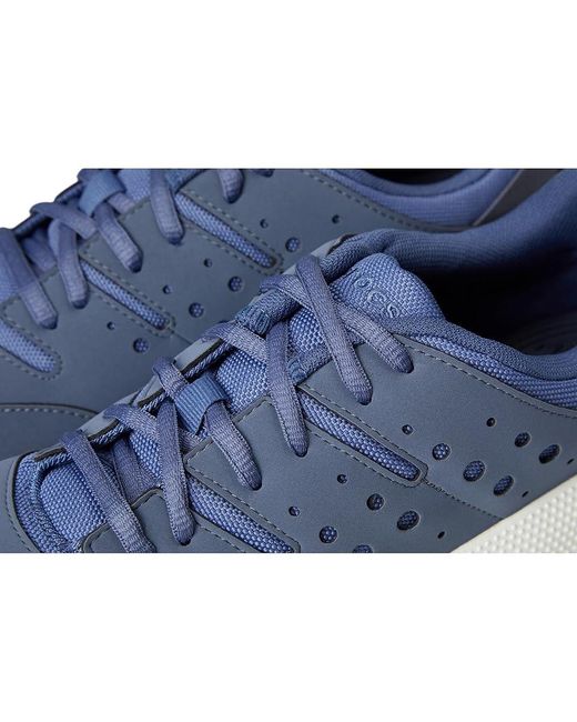 CROCSTM Blue On The Clock Work Sneaker Shoes Storm/Bijou, Synthetic for men