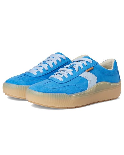 Dr. Scholls Blue Time Win Lace-Up Shoes, Canvas/Rubber