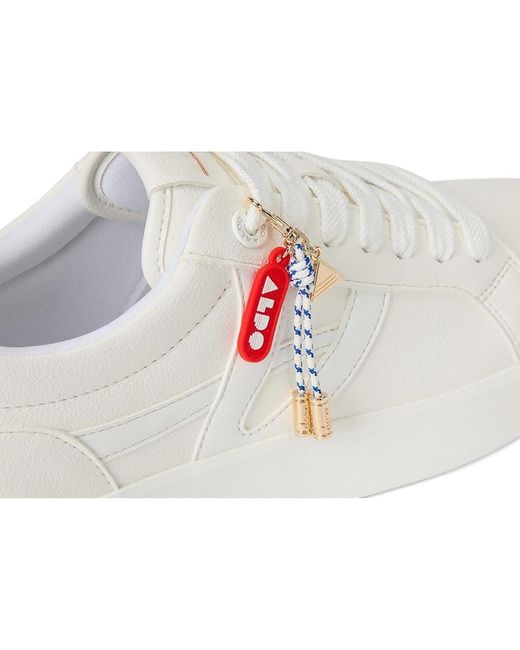 ALDO White Mtl72Sneaker Shoes Eu 44 (Us 11) D for men
