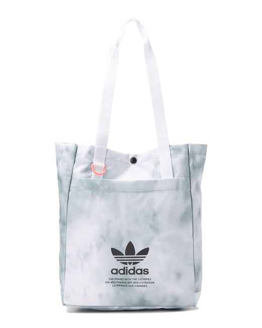 adidas Originals Floral Print Reversible Tote Bag in Black - Lyst