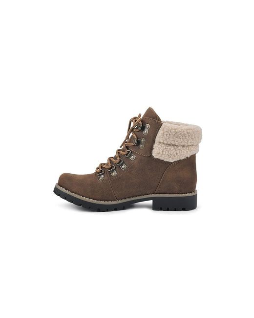 White Mountain Brown Cliffs By Mountain Pathfield (Light/Fabric/Fleece) Shoes