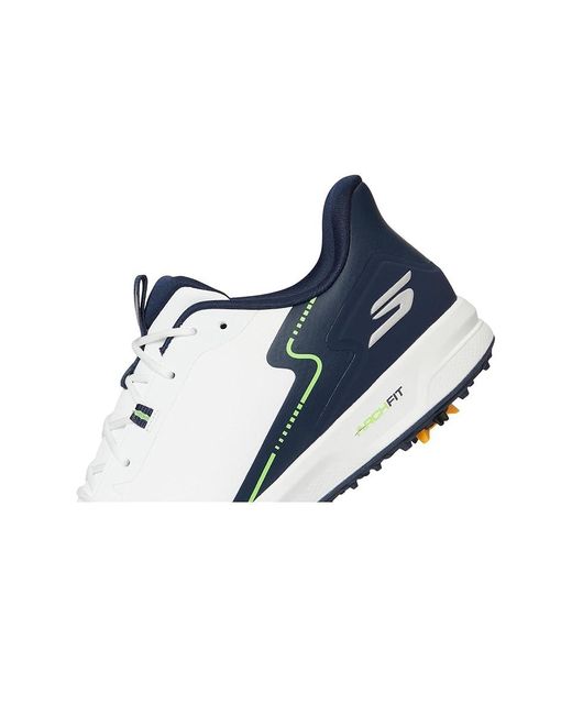 Skechers White Elite Vortex Rival Archfit Golf Shoe Golf Shoes/ 10 D for men