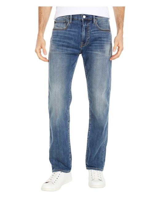 Lucky Brand Blue 223 Straight Jeans In Harrison for men