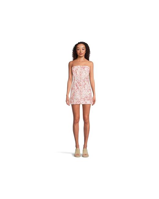 Free People Black Tomas Mini Dress Md 8-10) Cotton/Elastane