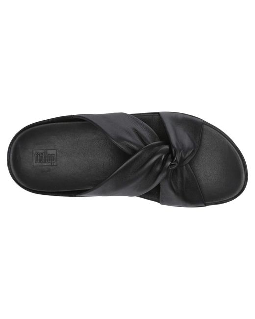 fitflop twiss leather slides