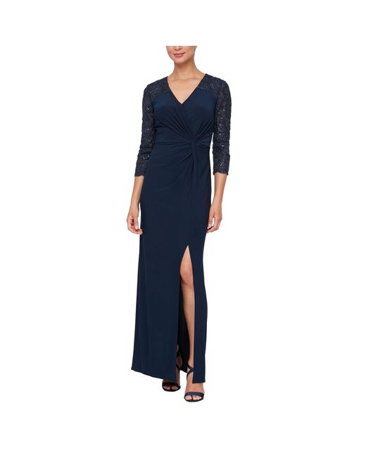 Surplice Neckline Dress 