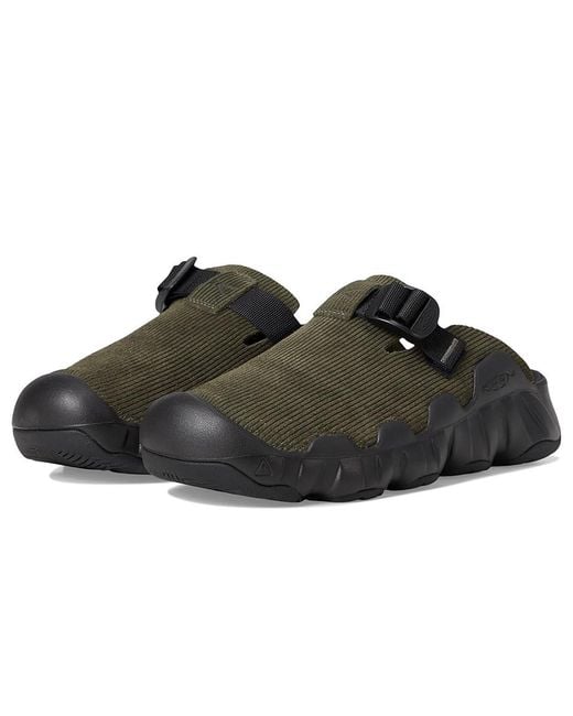 Keen Black Hyperport Leather Clog Shoes Sea Turtle/ 9 D for men
