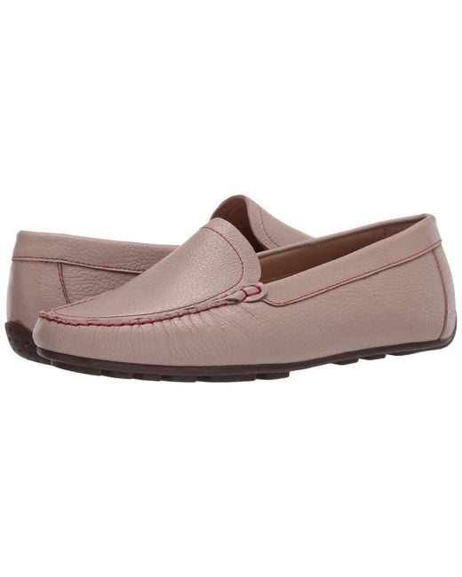 Driver Club USA Leather Made In Brazil Luxury Driving Loafer With Detail in Beige