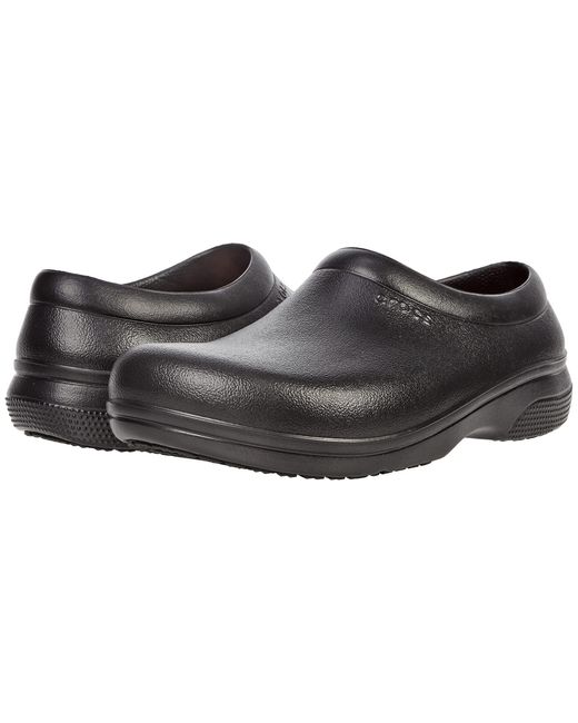 crocs on the clock slip on womens