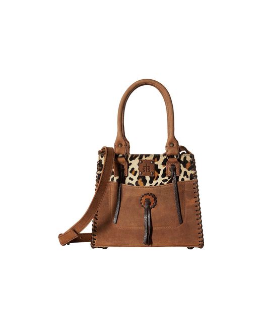 STS Ranchwear Chaps Purse (leopard/tornado Brown) Wallet Handbags