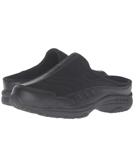 Lyst Easy Spirit Traveltime 234 (black/black Leather) Women's Shoes
