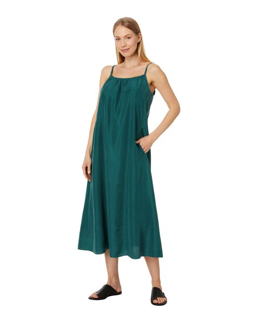 Eileen Fisher Green Cami Dress