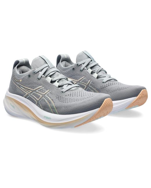 asics gel nimbus 20 grey pink
