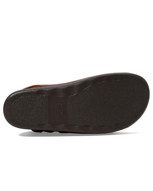 SAS Brown Relaxed Comfort Sandal (Amber) Shoes
