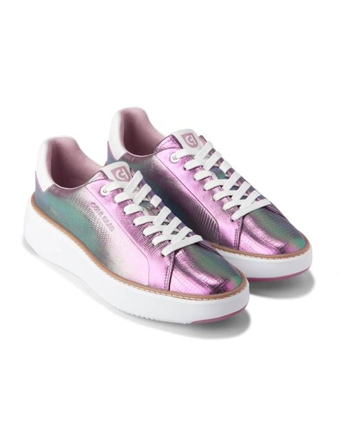 cole haan grandpro perforated sneaker