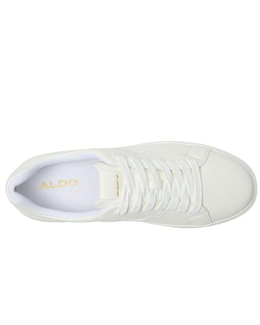 ALDO White Mtl72Sneaker Shoes Eu 44 (Us 11) D for men