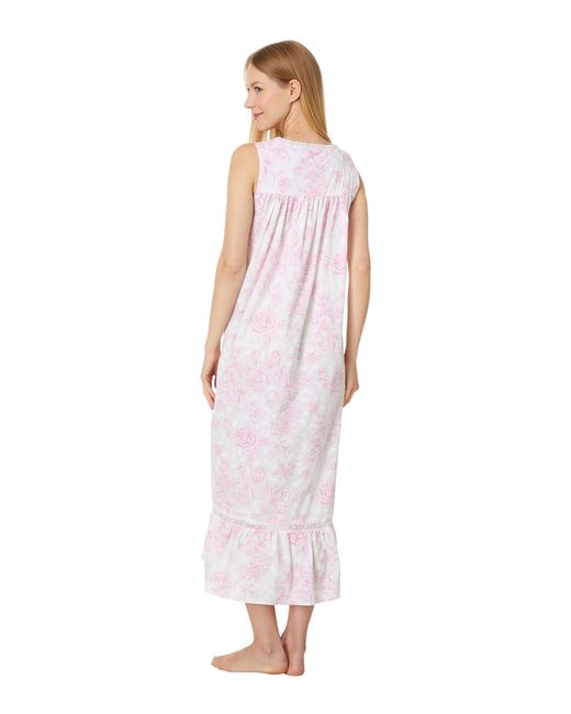 Eileen West Pink Ballet Sleeveless Nightgown