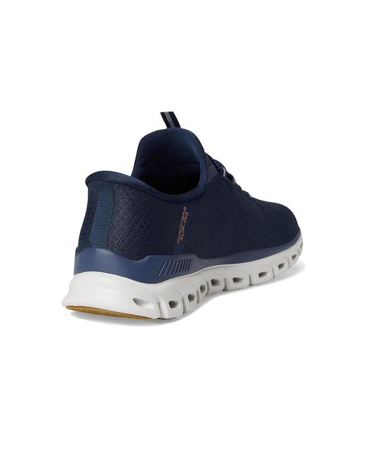 Skechers Blue Glide-Step Noxus Hands Free Slip-In Shoes 8 D for men